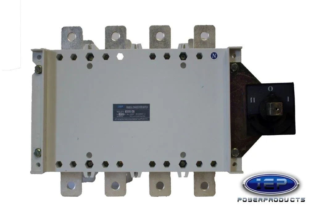 YGLZ1-400 4-POLE MANUAL TRANSFER SWITCH 400AMP