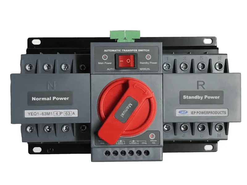 YEQ1-GP 63Amp 4-POLE Automatic Changeover Switch