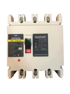 225Amp 4-Pole Moulded Case Circuit Breaker