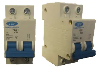MCB63C/2P-20Amp 2-Pole Mini Circuit Breaker